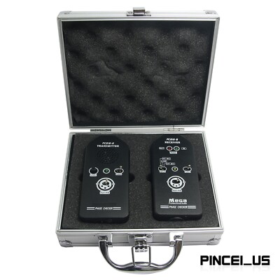 PC218 Phase Polarity Tester Checker Audio Speaker Microphone Sound Phase Detecto