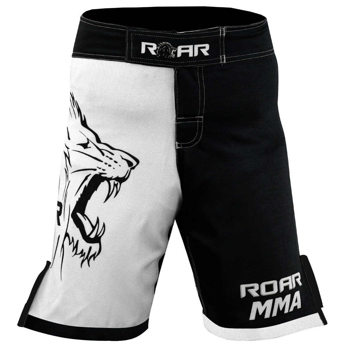 ROAR BJJ Compresson Rash Guard MMA Fght Boxng Shorts Athletc
