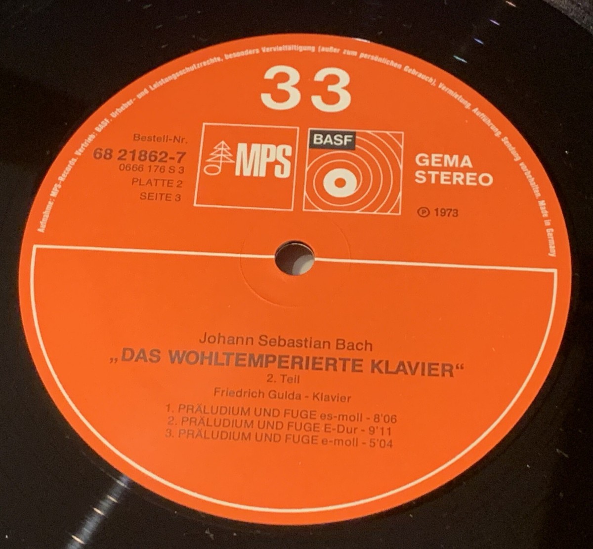 クラシック BACH DAS WOHLTEMPERIERTE KLAVIER GULDA BACH,JOHANN SEBASTIAN - BACH,JOHANN SEBASTIAN / WOHLTEMPERIERTE