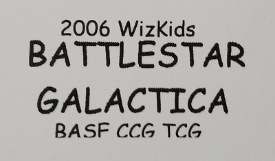 BATTLESTAR GALACTICA CCG TCG Fire Support #027 REG FIX