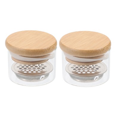  2 Pcs Nagelschale Mit Deckel Nagelwerkzeuge Aus Acryl Malen Reize Mann