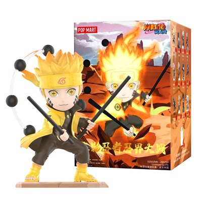 Pop Mart NARUTO Ninkai Taisen Series Blindbox (zufällig)