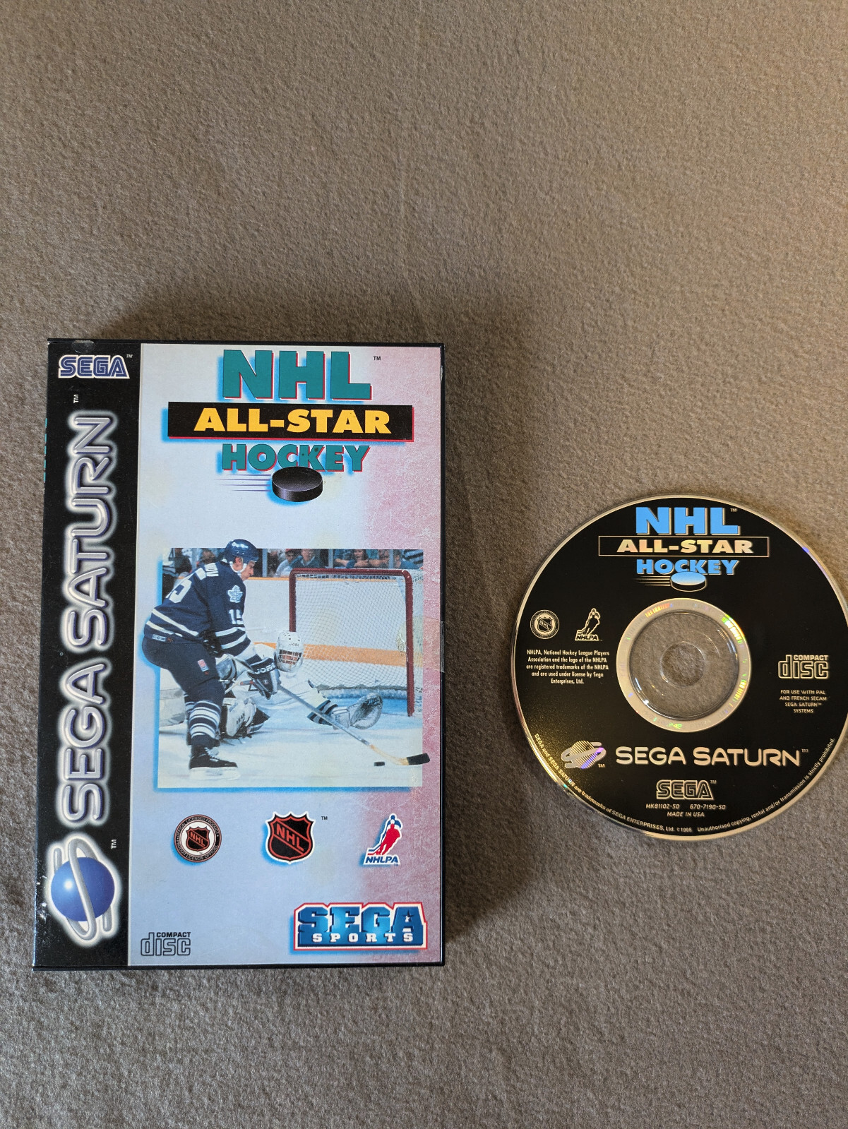 NHL ALL-STAR HOCKEY SEGA SATURN PAL Sans notice