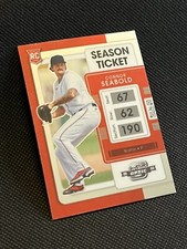 2022 Panini Chronicles Contenders Optic Connor Seabold Boston Red Sox Rookie 10