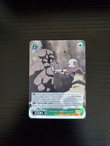Toph & Aang: Earthbending Lessons - Avatar: The Last Airbender (Weiss Schwarz) ATLA/WX04-027