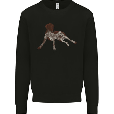 Deutsch Kurzhaar Zeiger Hund Herren Sweatshirt Pullover