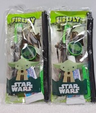 NWT 2pcs Star Wars Yoda Toothpaste, Toothbrush, Travel Case Soft Bristle