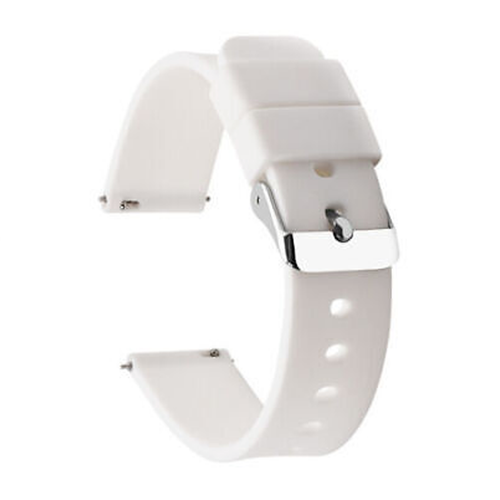 Silicone Rubber Watch Strap Smart Band 16 18mm 20mm 22mm 24mm Quick Release Lot - Picture 10 of 12