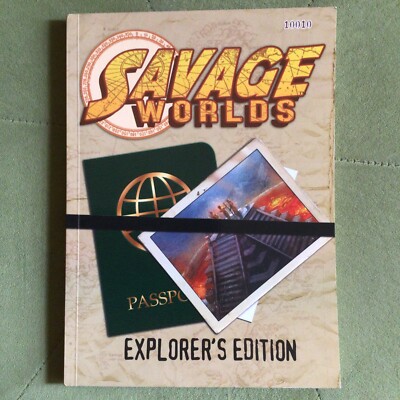 Savage Worlds Explorer's Edition Rules RPG Studio 2 10010 2007
