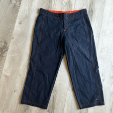 Vintage Nike Nylon Cropped Pants Size Medium