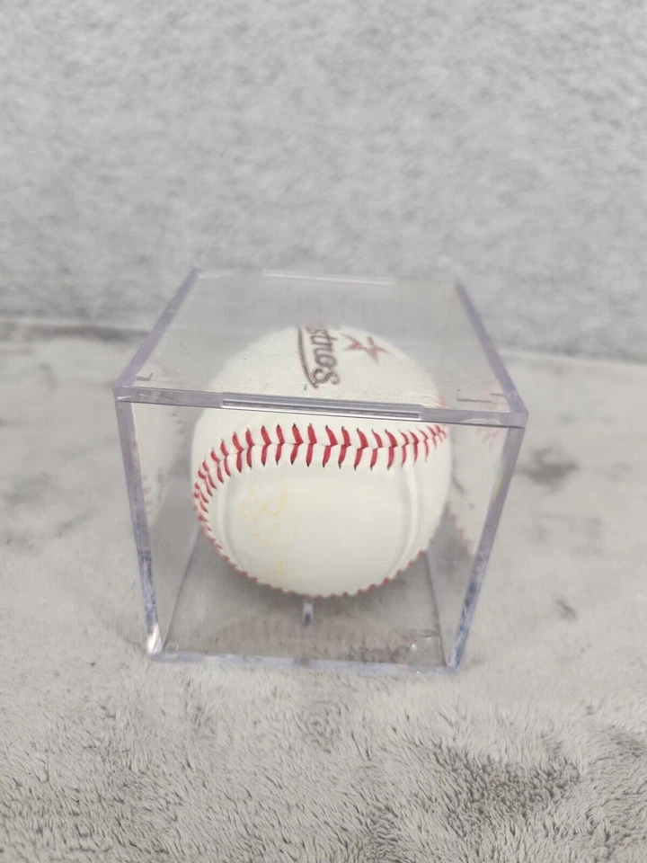 Бейсбольный мяч с автографом Брайана Бикслера из Houston Astros MLB в прозрачном футляре - Изображение 2 из 4