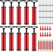 10-piece ball pump set, sports balls, equipped with needle and extension hose