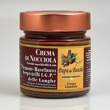 Crema Gianduia mit Piemonteser Haselnüssen IGP 250 g - Papa dei Boschi