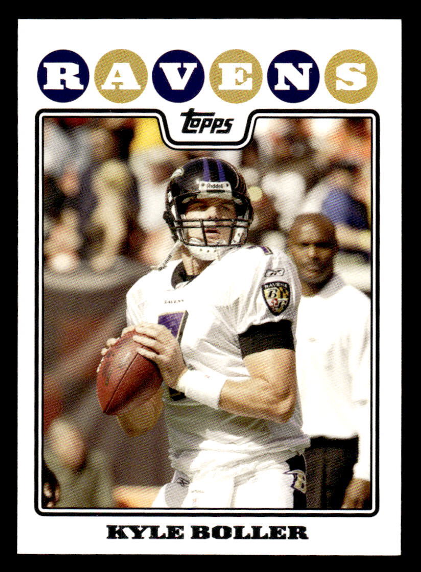 2008 Topps Kyle Boller #28 Baltimore Ravens Football Card
