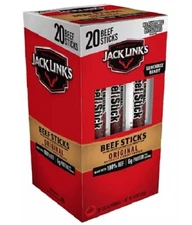 Jack Link's Original Beef Sticks (18.4 oz., 20 ct.)