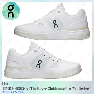 On The Roger Clubhouse Pro White Ice 3MD30030202 Men's US7-14 NEW