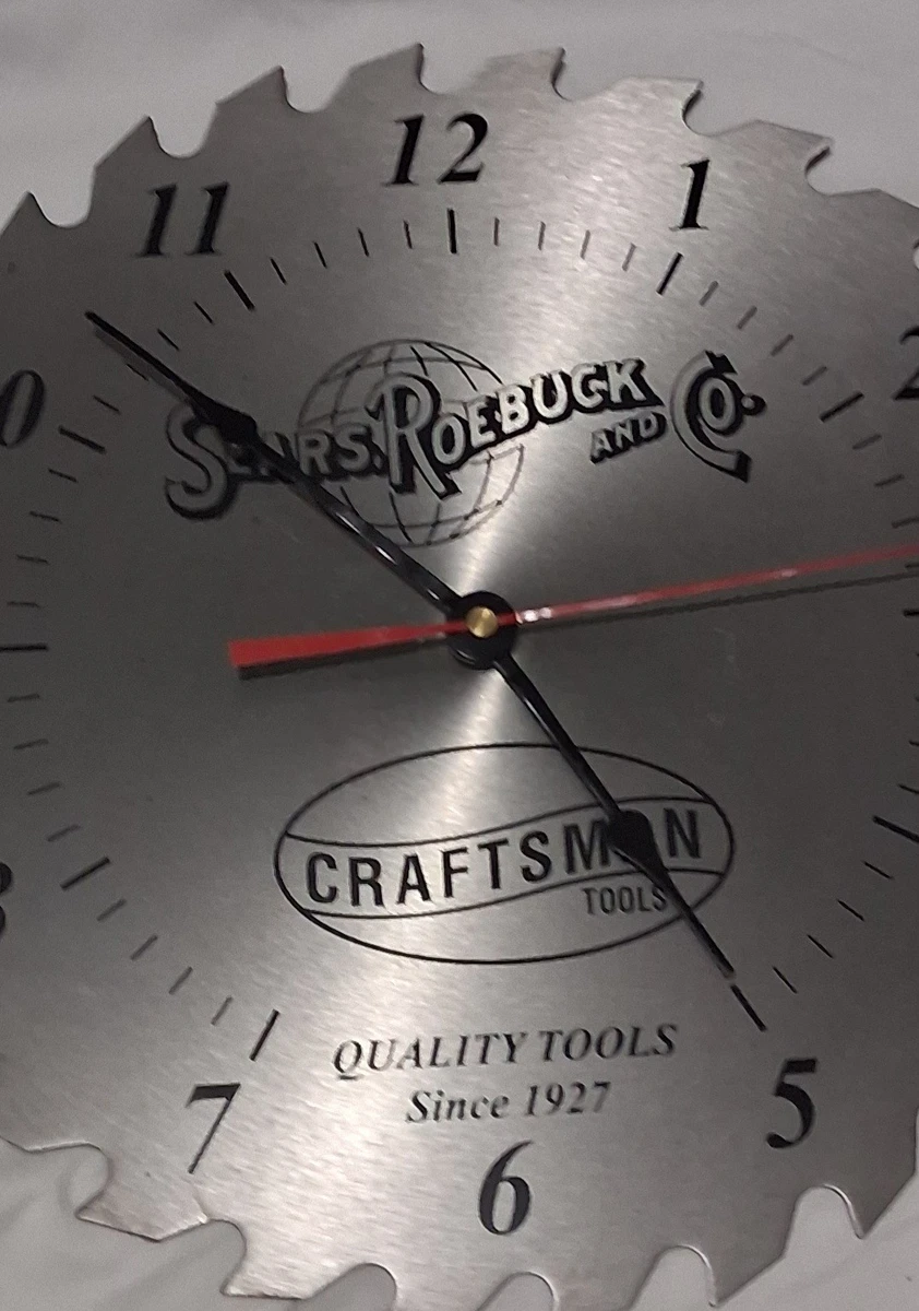 Craftsman Saw Blade Clock for sale | eBay