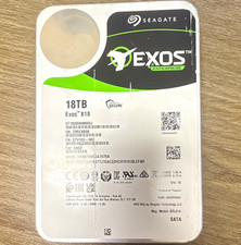 Seagate Exos X18 ST18000NM000J 18TB SATA 3.5" 7200RPM 256MB HDD OEM LOW HOURS