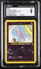 CGC 9 MINT Mew 2001 Southern Islands 1/18 Reverse Holo SWIRL Pokemon Card