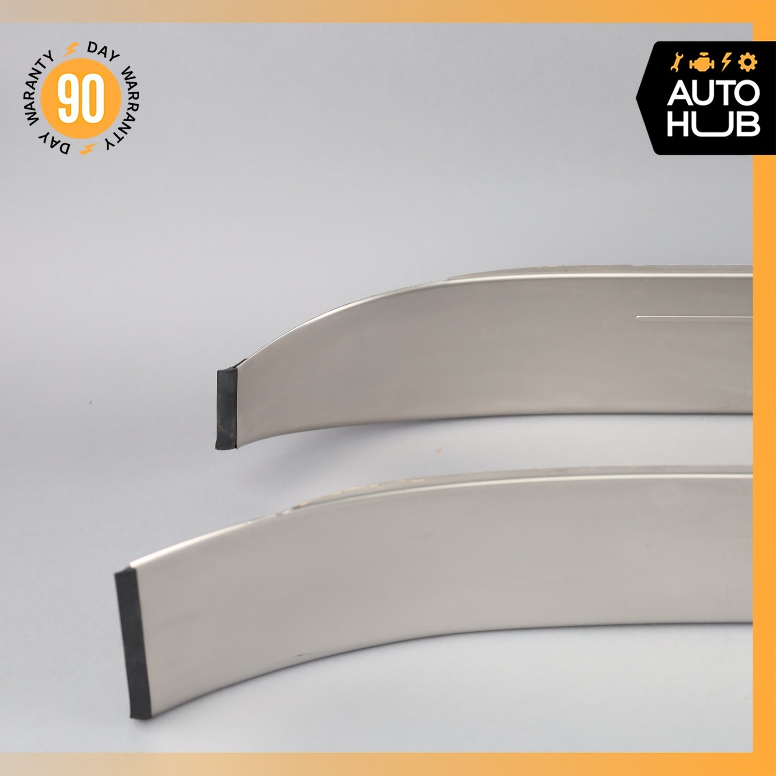 12-18 Bentley Continental GTC Right & Left Side Outer Door Step Sill Set OEM