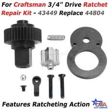 3/4" Drive Socket Wrenches Ratchet Repair Kit 43449 For Craftsman Ratchet 44804