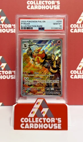 Pyroar  | 200/193 | PSA 10 | S&V Paldea Evolved Illustration Rare | G20
