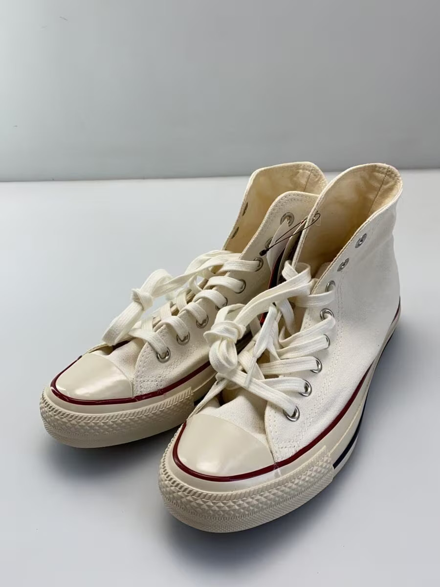 Converse High Cut Sneakers 25Cm Wht Canvas 1Sc326 LlG49 thumbnail 2