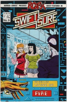 SwiftSure Comic Book #9 Harrier Publishing RedFox 1986 NEW UNREAD VERY HI GRADE