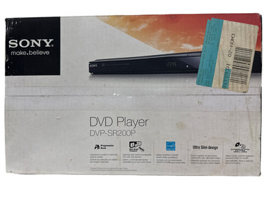 Sony CD/DVD Player DVP-SR-200P DVD Player NEW SEALED