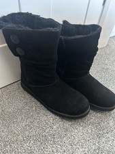 Skechers Black Boots Size 8