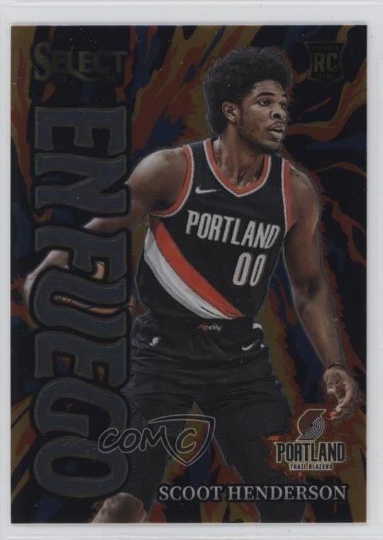 2023-24 Panini Select En Fuego Scoot Henderson #9 4g0