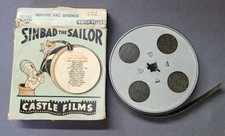 Vintage Castle Films 16mm Sinbad the Sailor Original Box Movie