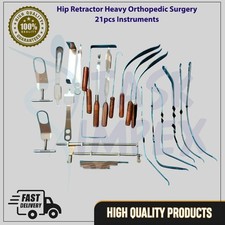 Hip Retractor Heavy Orthopedic Surgery Instruments 21 Piece Set