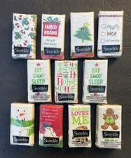 11 Christmas Swankie Hankies Novelty Tissue Packs Party Favors Stocking Stuffers