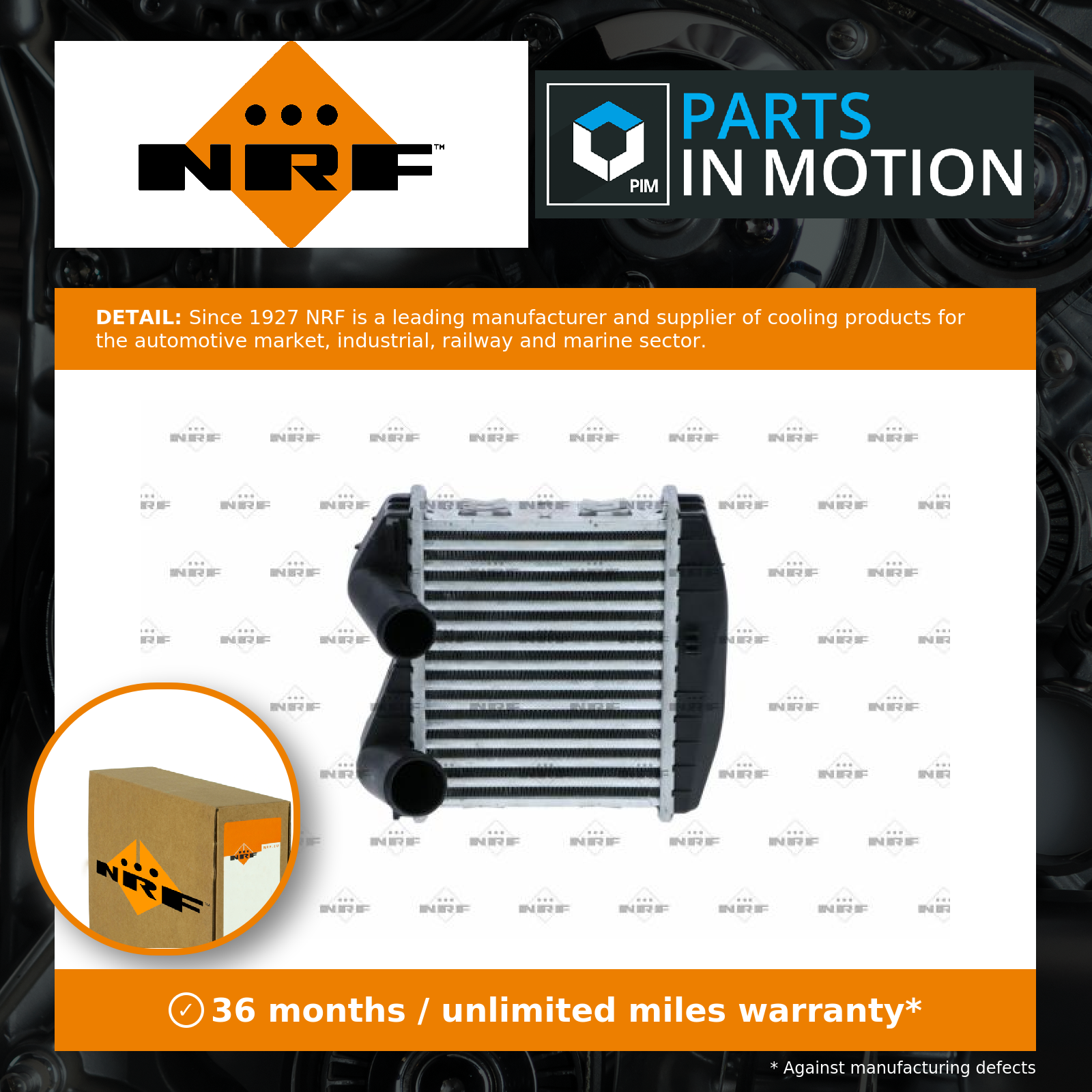 Intercooler 30257 NRF 0003007V002 0003007V002000000 0003007V003 Quality New