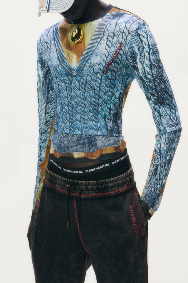 Paquete de 5 calzoncillos cortos para hombre H&M x Glenn Martens ropa interior parte inferior colores lisos Foto 2 de 4