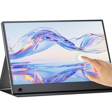 14 Zoll Tragbarer Monitor Touchscreen 1920x1080 FHD IPS 100% sRGB USB Typ-C/HDMI