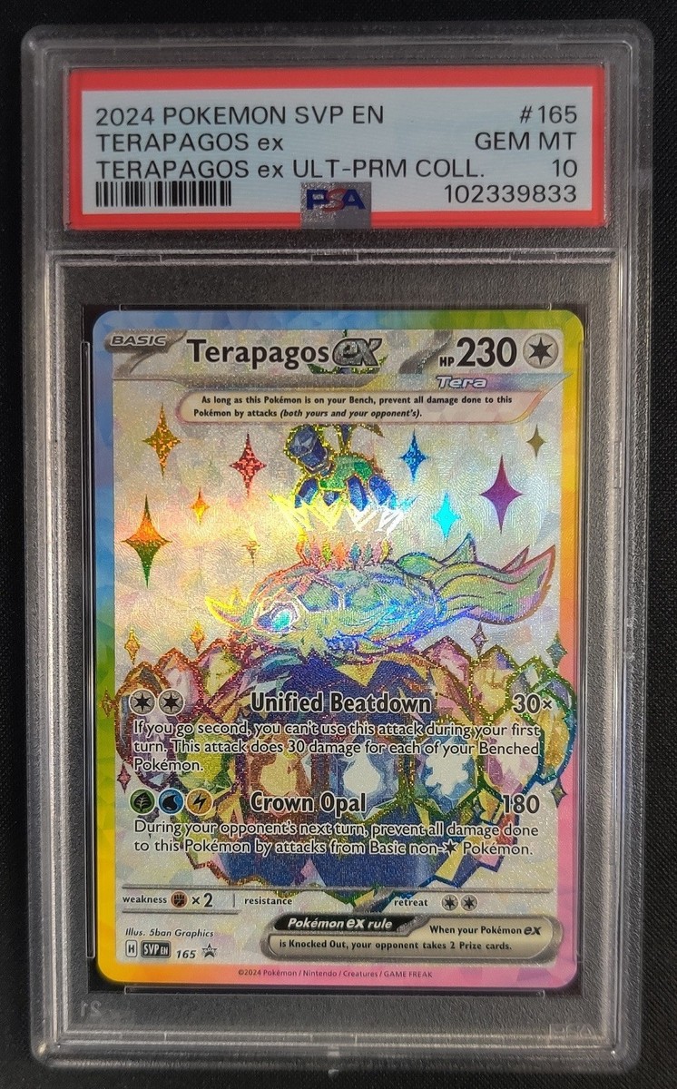 pokémon tcg terapagos ex ultra premium collection card list Pokémon main image 0