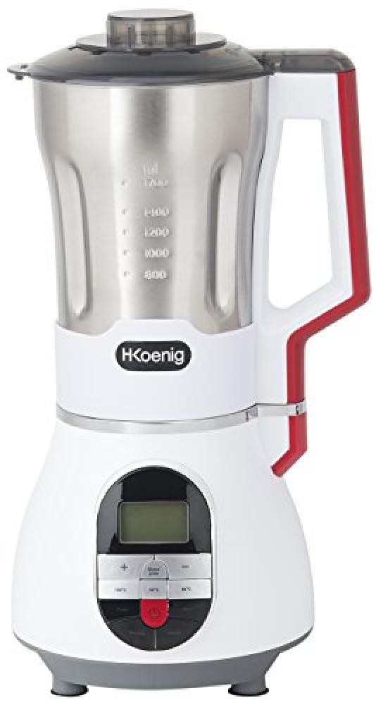 H.Koenig MXC36 Frullatore Soup Maker, 1.7 L, 2 funzioni, 3 velocit , Schermo LCD