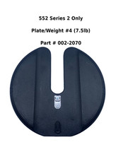Bowflex SelectTech 552 Series 2 Dumbbell Weight Plate 4 2nd Larg 7.5LB 002-2070
