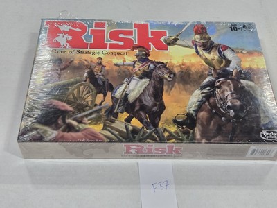 Hasbro Risk Board Game Of Strategic Conquest NEW Plastic Tear See Pictures F37