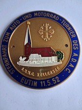ADAC Plakette Sternfahrt zum Auto und Motorrad  Turnier ADAC des Eutin 11.5.52
