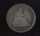 1841 O Seated Liberty Quarter  Lot 5470