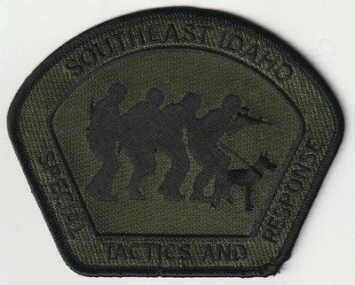 Southeast Idaho {Bannock County} Special Tactics and Response Patch!