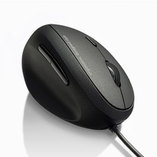Wired Left Handed Ergonomic Vertical Mouse 1000/1600/2400/3200 DPI 6 Button