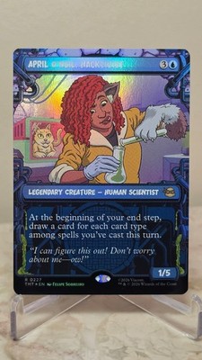 April O'Neil, Hacktivist (0227) (Showcase) R TMNT Foil  227 NM