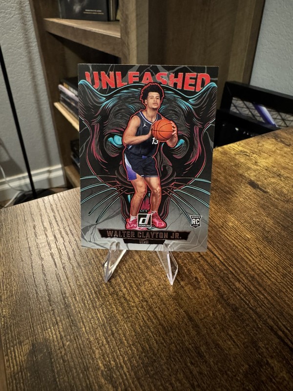 2025-26 Donruss Walter Clayton Jr. Unleashed RC #19. E23