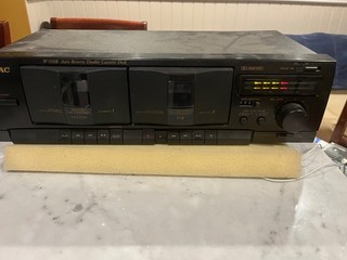 Teac W 518R Auto Reverse Double Cassette Deck
