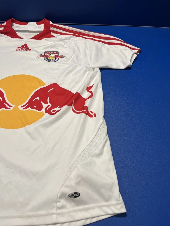 Camiseta de fútbol local Red Bull Salzburg 2007 2008 adidas 26x 19 usada Foto 3 de 4