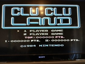 Clu Clu Land 5 Screw pal uk - Nintendo Nes Game Cartridge 